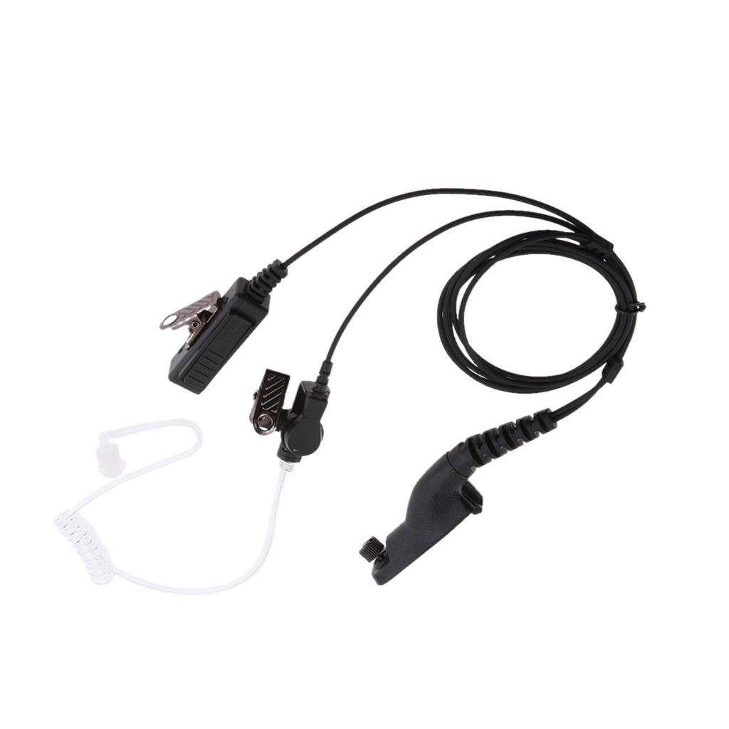 2Pin Acoustic Tube Headset Earpiece For  DP3600/3400 Walkie Talkie