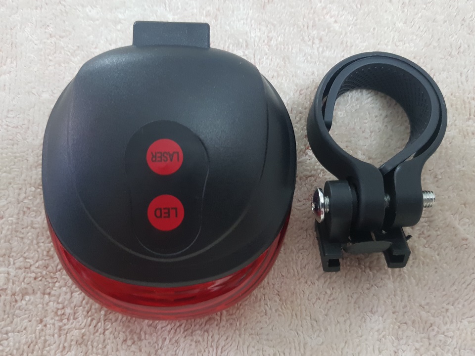 Đèn hậu cảnh báo xe đạp gắn phía sau siêu sáng giúp đạp xe an toàn ban đêm,nhiều chế độ chỉnh - Hàng chính hãng