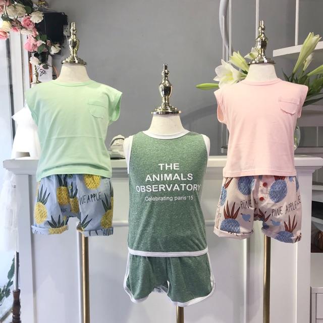 Áo ba lỗ Summer dành cho bé