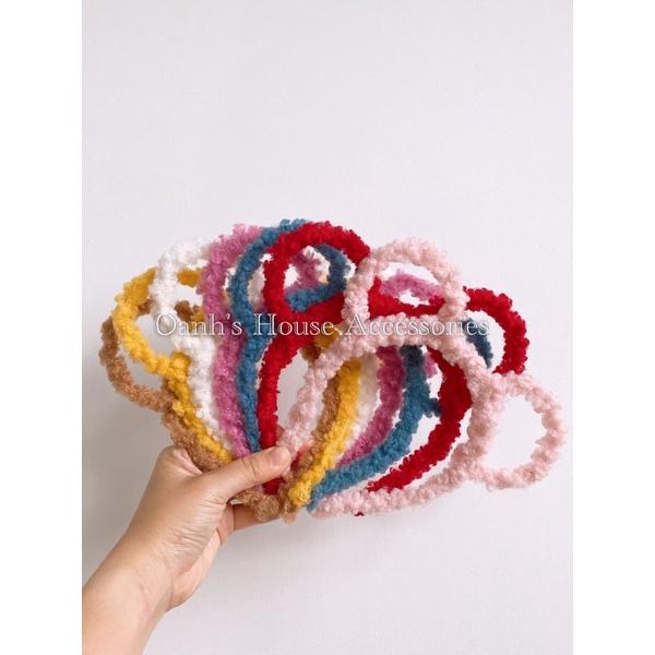 Bờm tóc tai gấu, tai thỏ lông xù