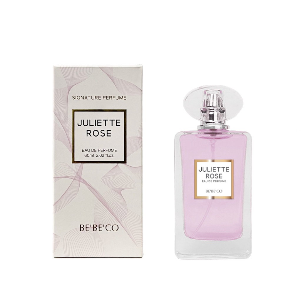 Nước hoa nữ hương thơm tình yêu ngọt ngào Juliette Rose BEBECO Hàn Quốc 60ml