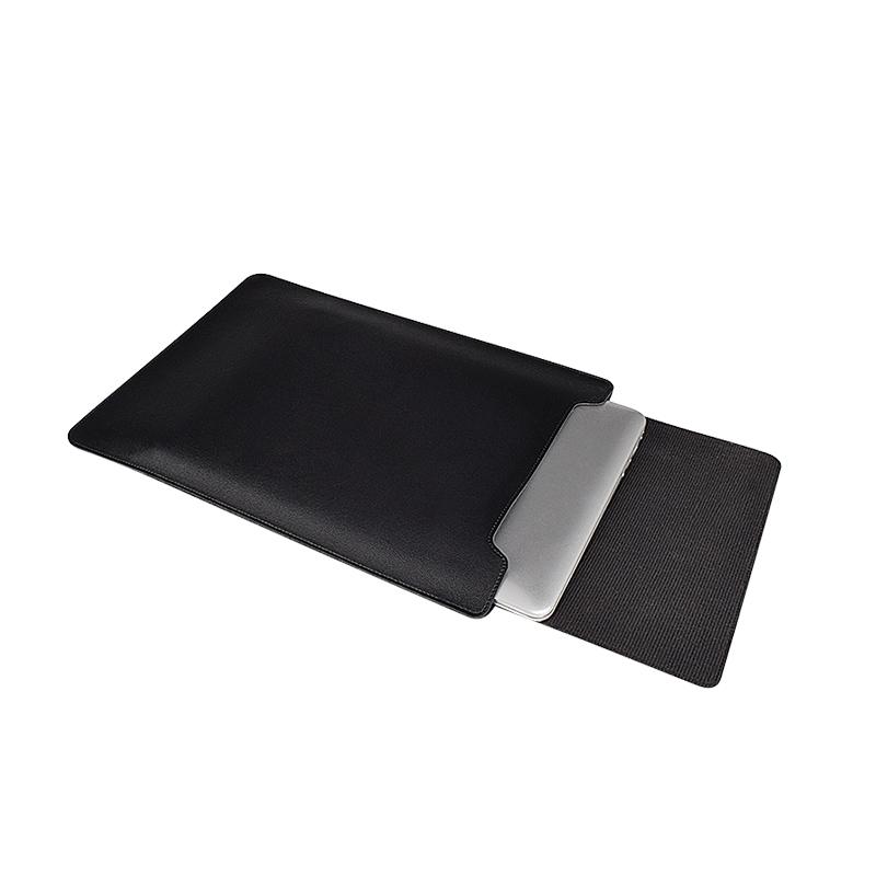 Đa Năng Đựng Laptop Cho Macbook Air Pro Da PU 13/14 Inch Bao Túi Đựng Laptop Có Chân Đế Chuột miếng Lót