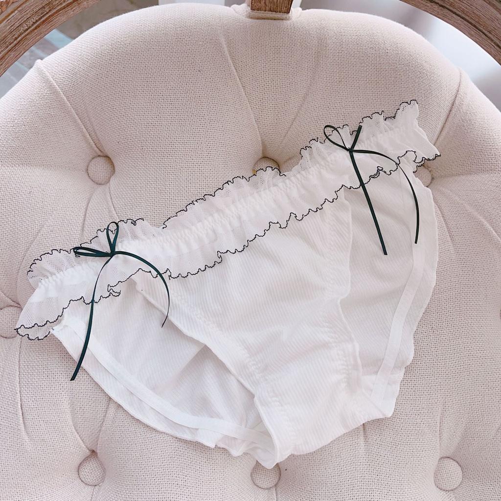 Quần Lót Nữ Cotton Mỏng Kháng Khuẩn Phối Ren Xuất Đông Âu . Hàng Loại Đẹp.