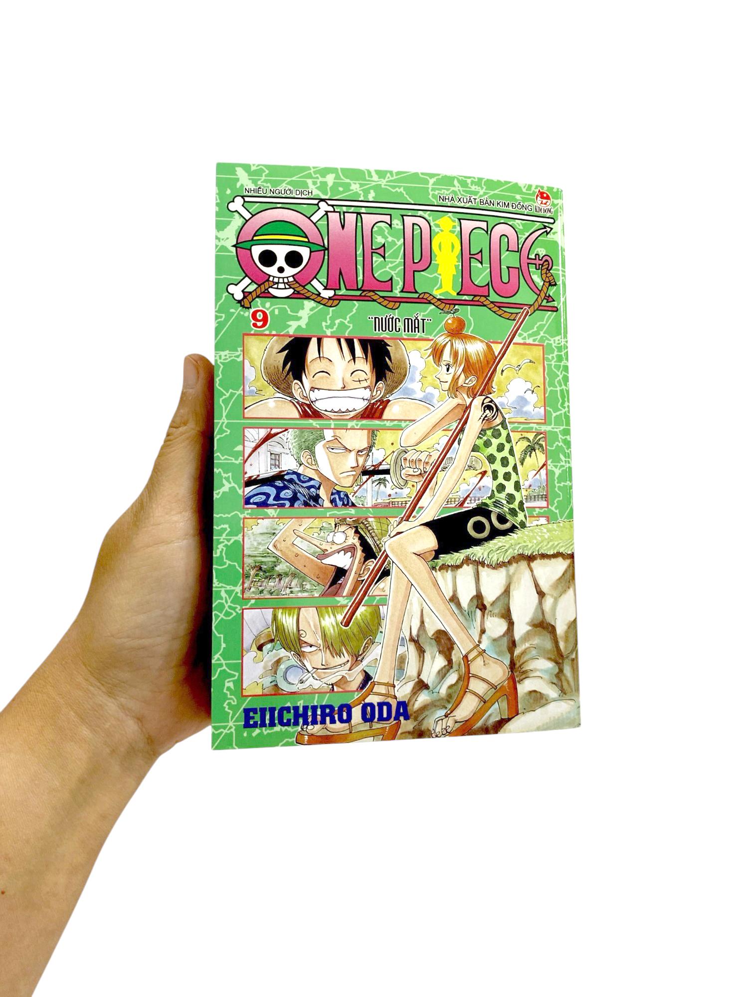 Sách - One Piece - Tập 9 - Nước Mắt (Tái Bản 2025)