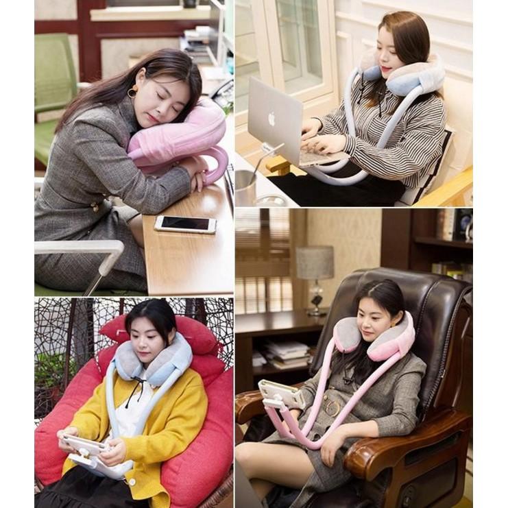 Gối giá đỡ điện thoại sáng tạo dành cho người lười biếng