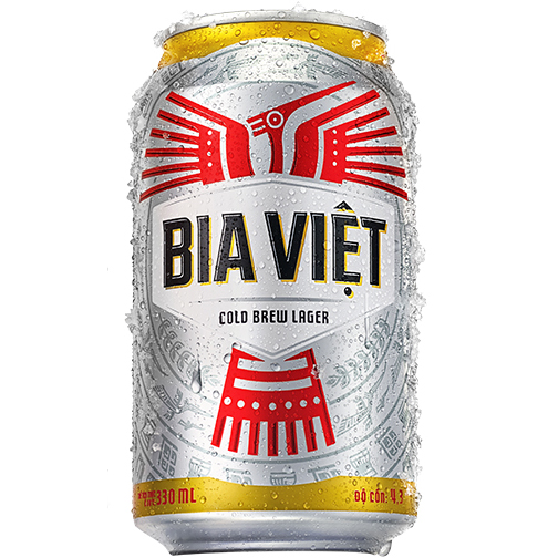 Thùng 24 Lon Bia Việt (330ml/lon)