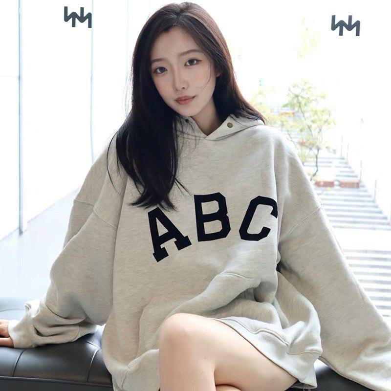 ÁO KHOÁC NỈ HODDIES TRÙM ĐẦU - LOGO ABC CỰC HOT , THỜI TRANG UNISEX DÀNH CHO NAM NỮ