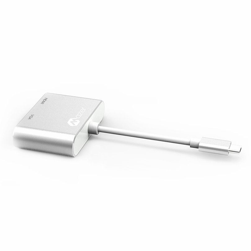 Cổng Chuyển Đổi Mazer USB-C Multimedia Pro Hub 4-in-1 - Hàng Chính Hãng