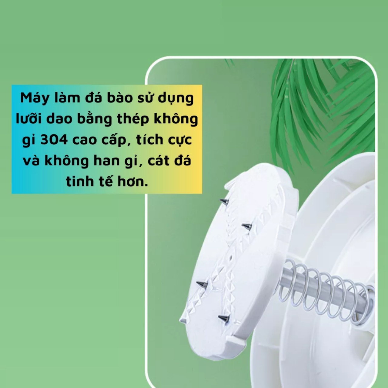 Máy Bào Đá Mini Xay Đá Tuyết Quay Bằng Tay Đa Năng Cho Gia Đình - HÀNG CHÍNH HÃNG MINIIN