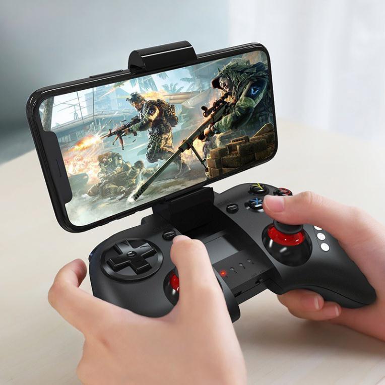 Bộ tay cầm chơi game Hoco GM3 dung lượng 380mAh có cần điều khiển,vừa vặn tay khi sử dụng - Hàng Chính Hãng