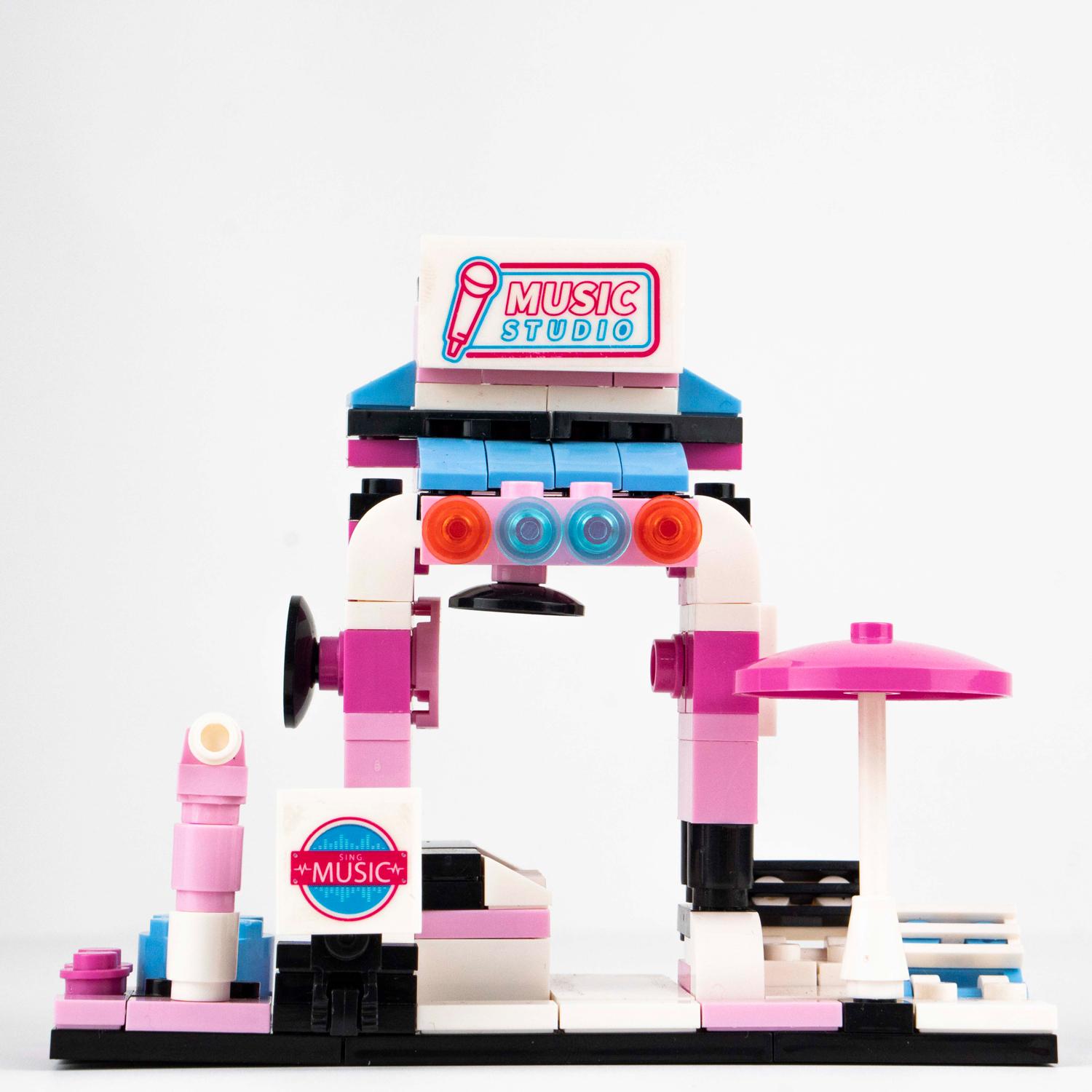 Đồ Chơi Lắp Ráp Trung Tâm Giải Trí 6 Trong 1 - Entertainment Center - Toys&amp;Joys 8527 (143 Mảnh Ghép)