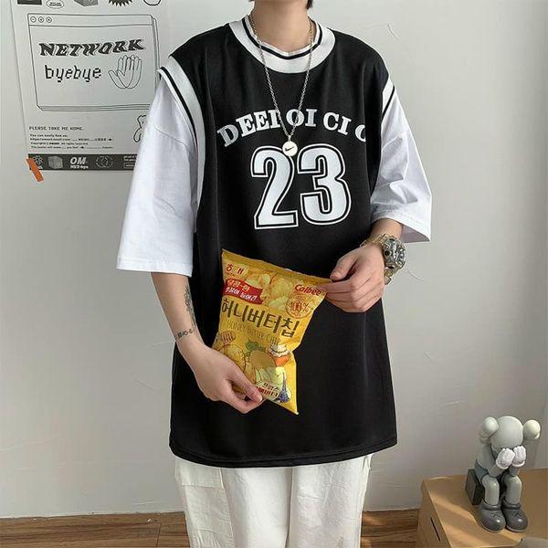 Áo Phông Tay Lỡ Số 23 Unisex Cho Cả Nam Và Nữ; Áo Thun Tay Lỡ Unisex Cả Nam Và Nữ Vải Cotton Đẹp