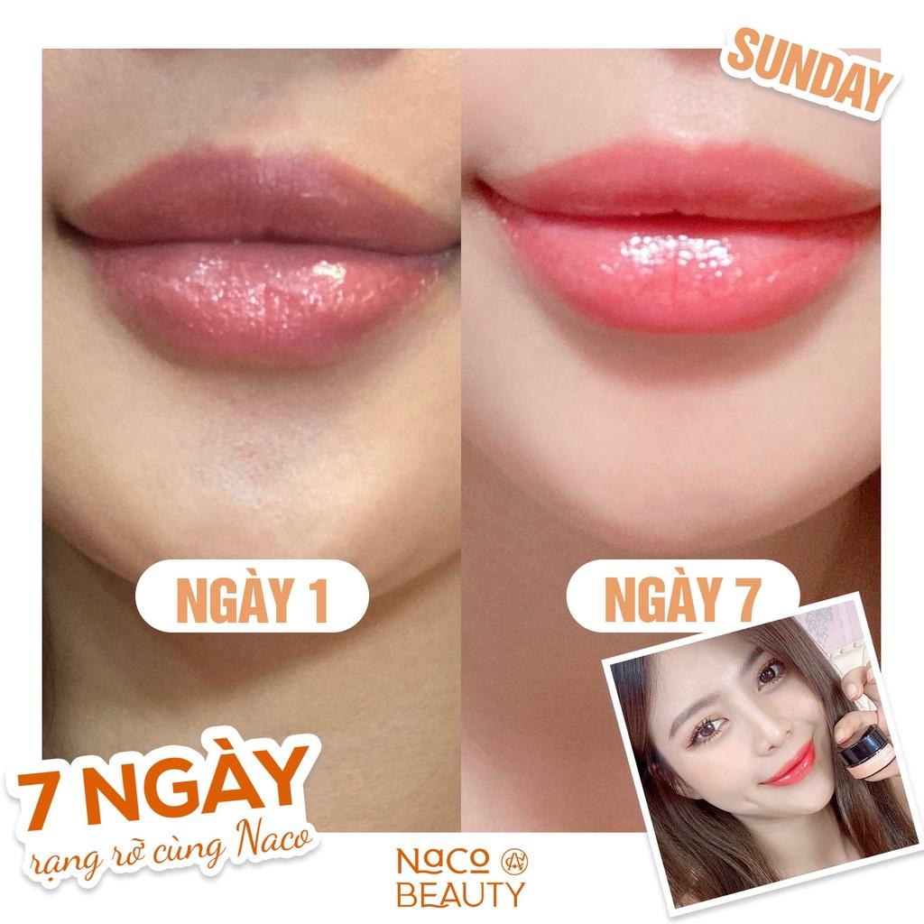 Mặt Nạ Ủ Dưỡng Môi Giúp Làm Hồng Môi Dưỡng Ẩm Cho Môi NACOBEATY Lip Sleeping Mask 5gram