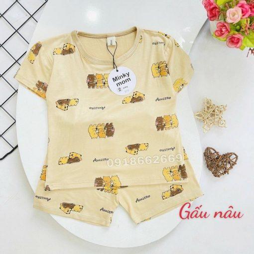 Bộ cọc tay Momky bé trai/gái size 3-18kg hình kute