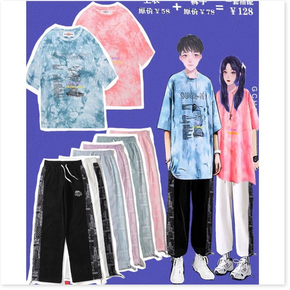 ÁO THUN TAY LỠ FORM RỘNG NAM NỮ