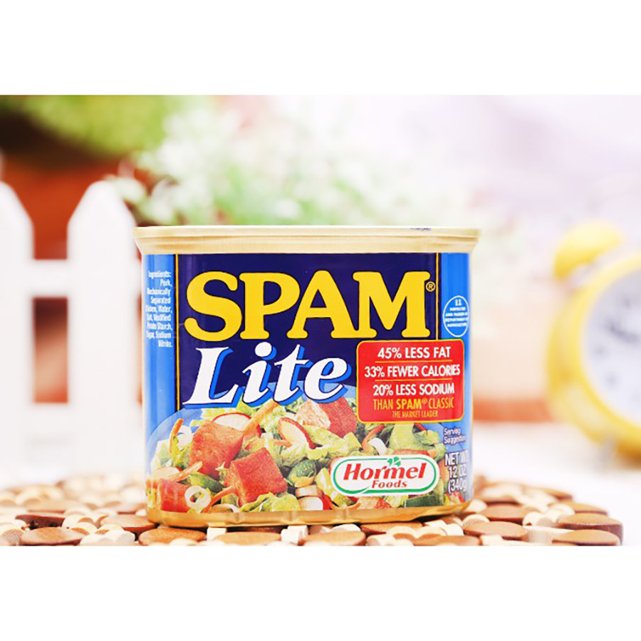 Thịt Hộp Hormel Spam Lite 340g