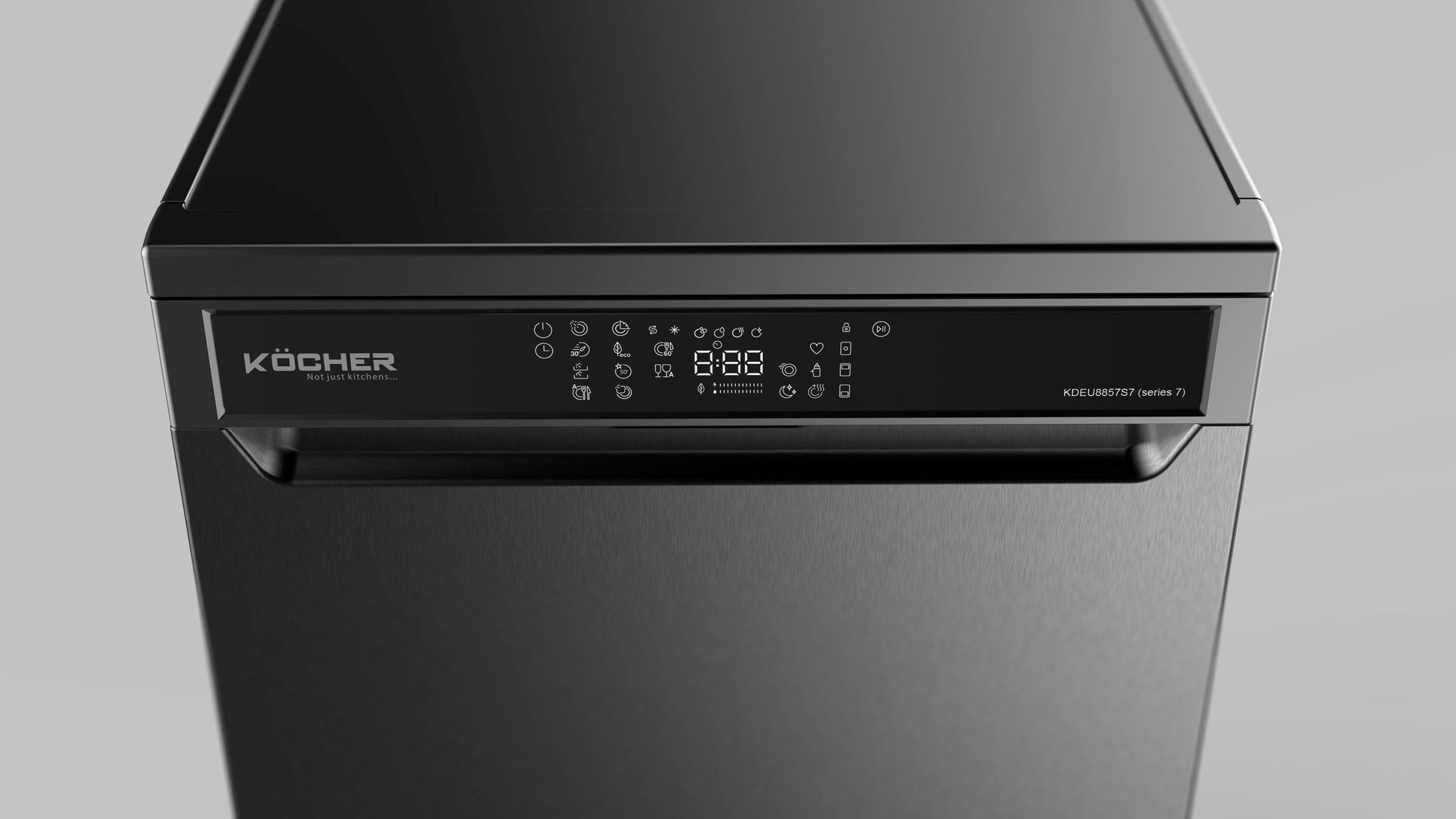 Máy Rửa Chén Kocher KDEU-8855S7 SERIES 7 - Hàng Chính Hãng