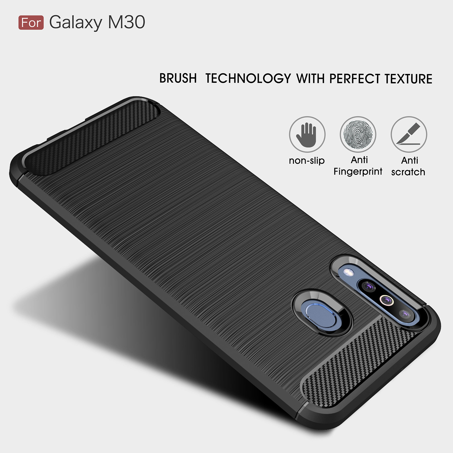 Ốp lưng chống sốc cho Samsung Galaxy M30 hiệu Likgus - Hàng nhập khẩu