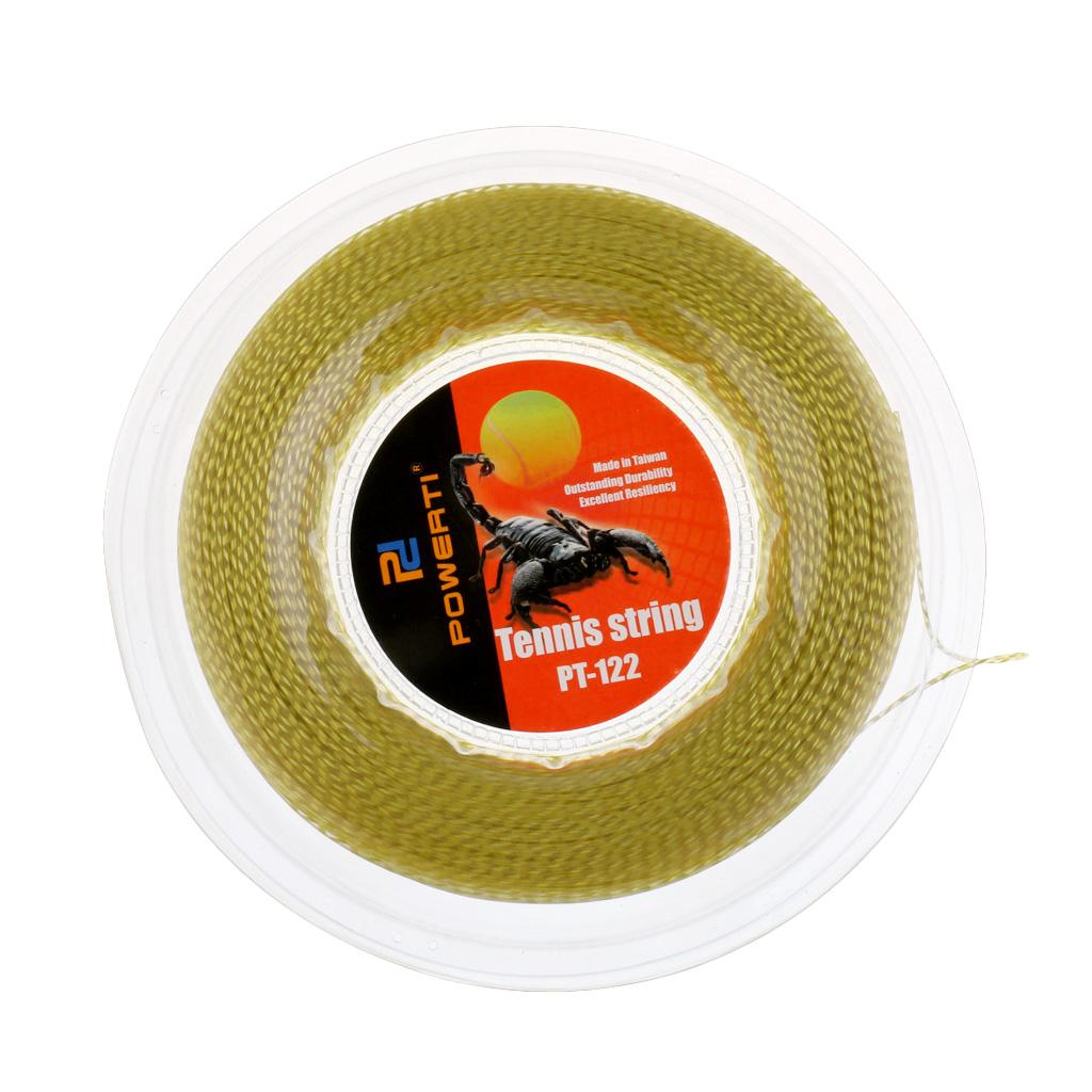 Tennis String Durable High Elastic Nylon Tennis Racquet String 200m 1.3mm