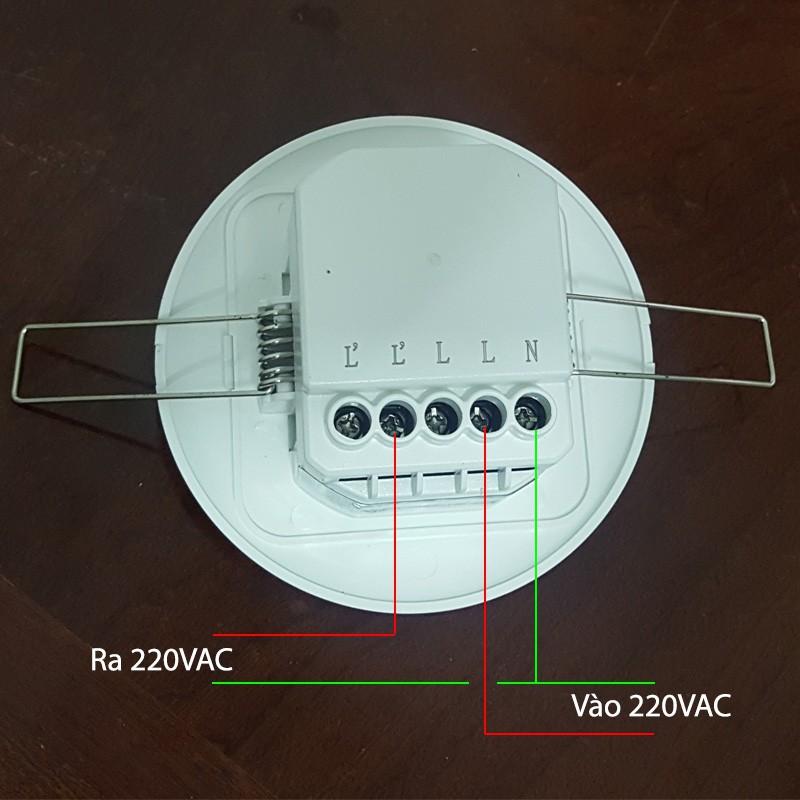 Công tắc cảm biến chuyển động vi sóng rada M003 loại âm trần 220V