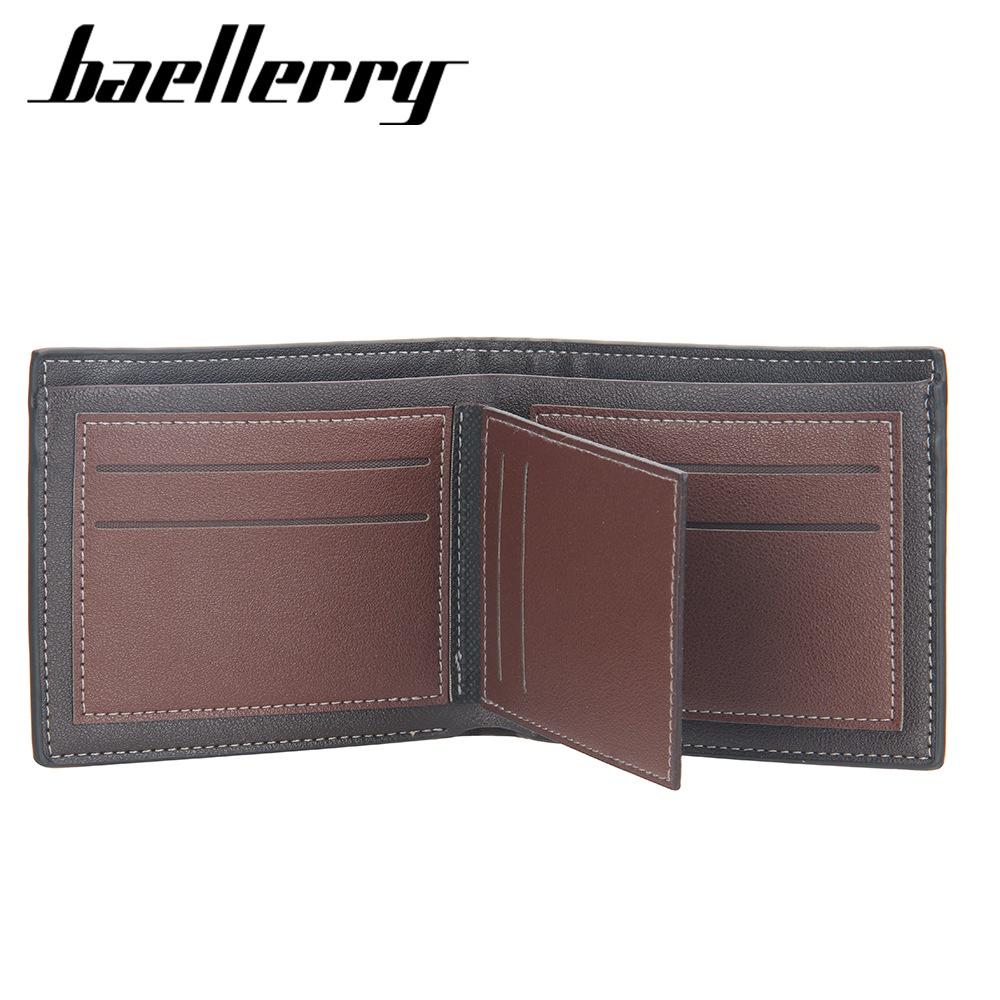 Ví da nam Baellerry cao cấp, bóp da nam đựng tiền hàng thiết kế phong cách trẻ trung DR069 - VN09