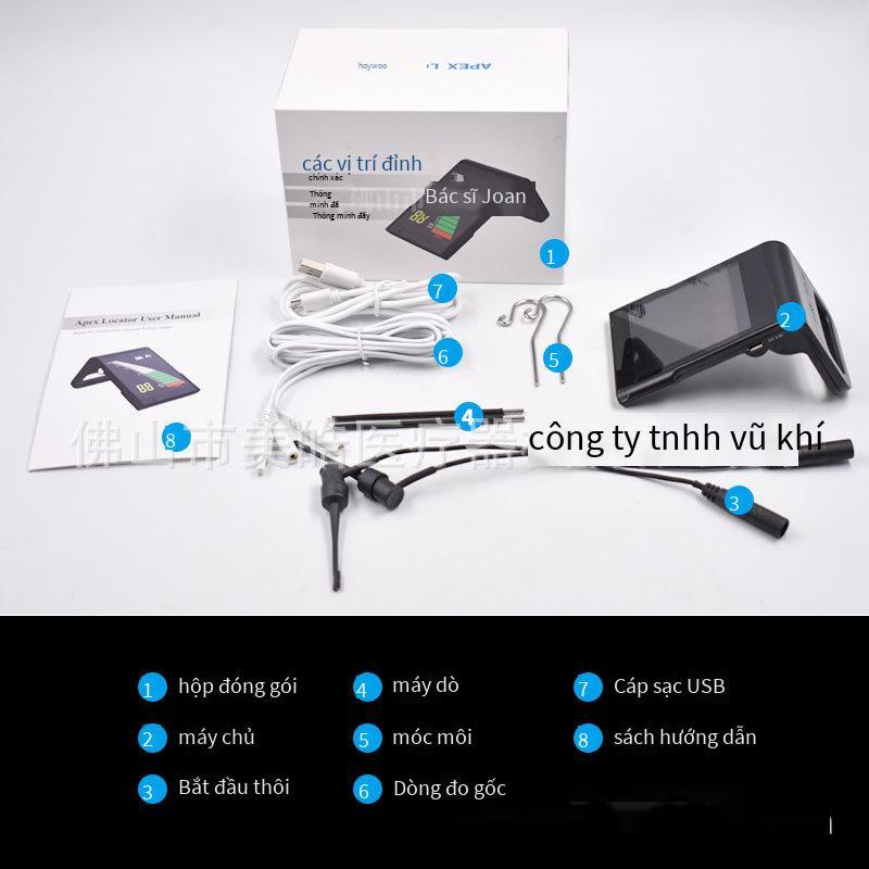 Khuyến mại nha khoa ống tủy đo chiều dài đầu chân răng đo bằng miệng giao diện USB LCD màn hình cảm ứng chân răng thước đo bút thử