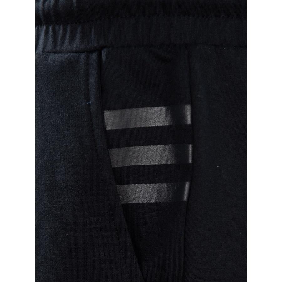 Bộ nỉ nam OWEN màu đen, bộ mặc nhà Thu đông dành cho nam chất liệu cotton cao cấp mã BMN221172