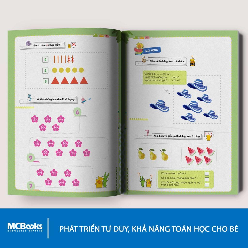 Sách - POMath -Toán tư duy cho trẻ em tập 3 ( tặng kèm bookmark sáng tạo )