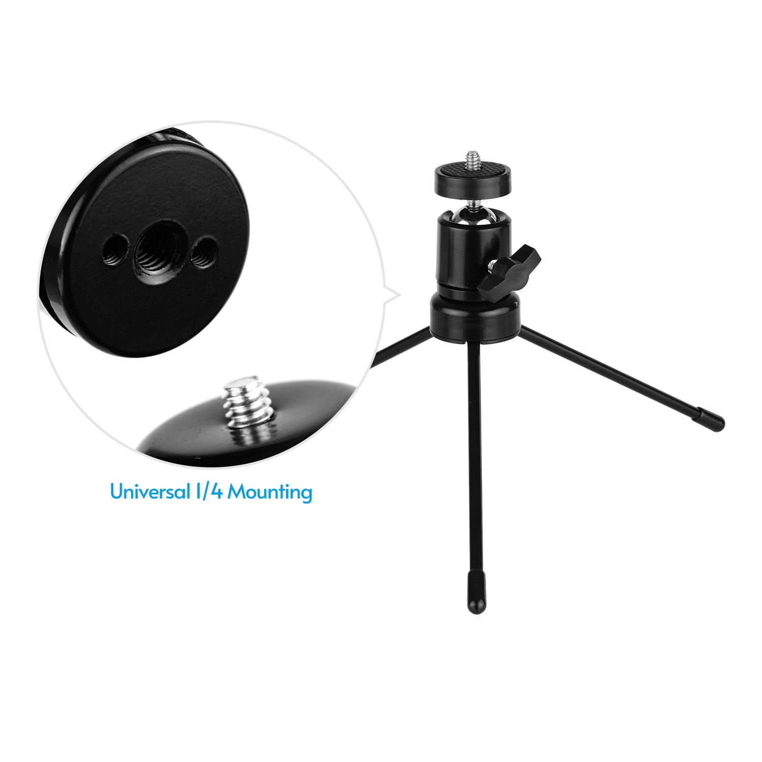 Bộ chân máy có thể xoay 360 độ Khe hình chữ U với vít 1/4 đa năng