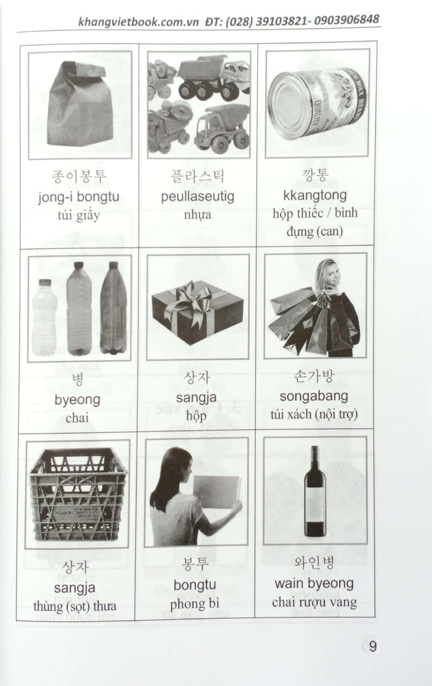 3500 Từ Vựng Tiếng Hàn Theo Chủ Đề