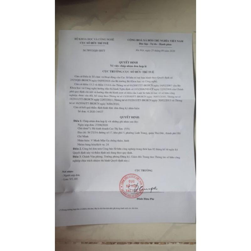GA CHỐNG THẤM COTTON THUN NANO KHÁNG KHUẨN MINH MẪN - HÌNH CÂY THÔNG
