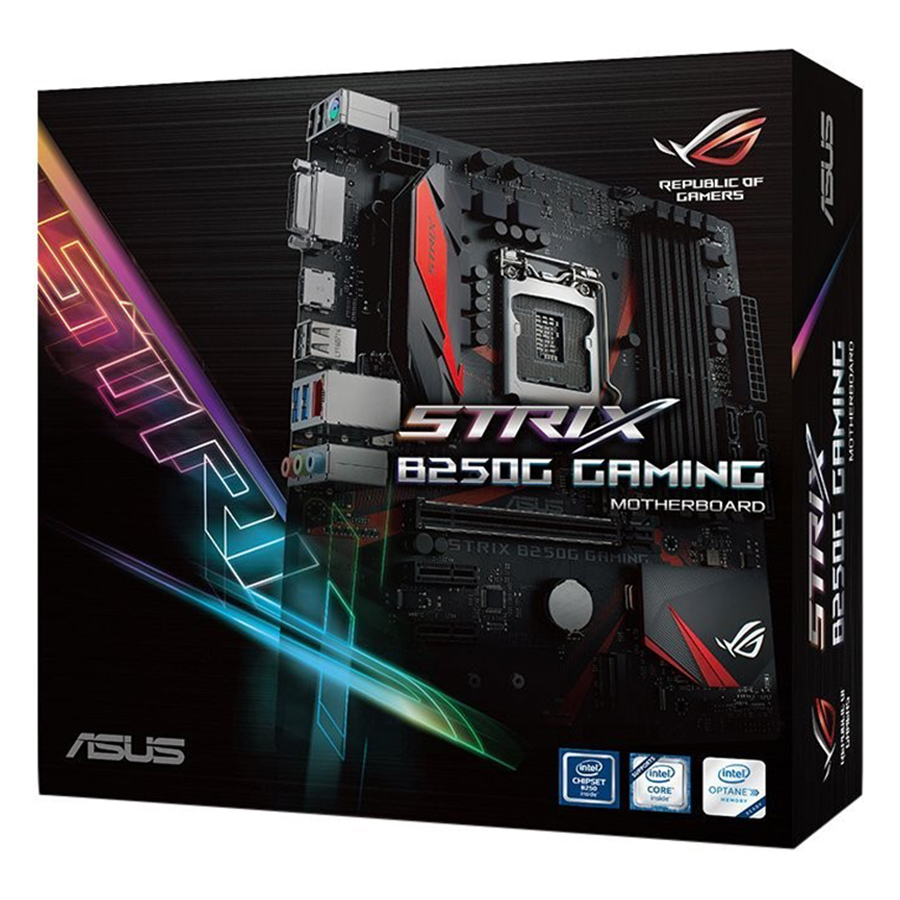 Bo Mạch Chủ Mainboard ASUS B250G- GAMING (SK 1151)  - Hàng Chính Hãng