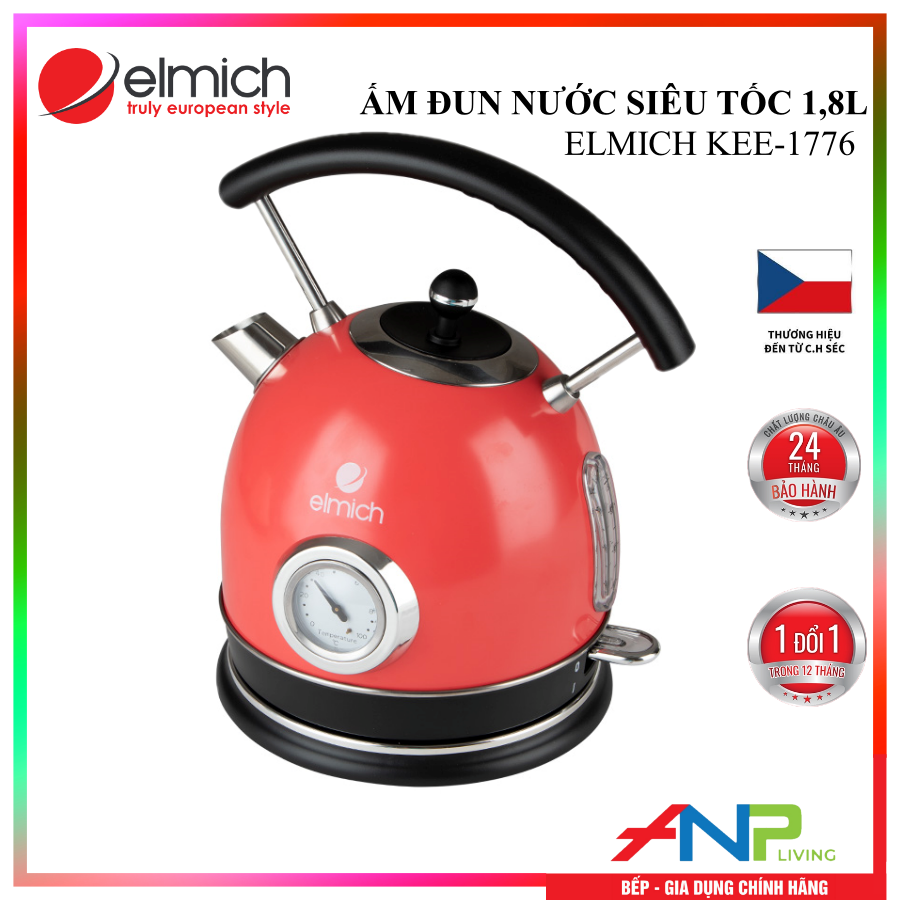 Ấm đun siêu tốc Elmich KEE-1776 - Hàng Chính Hãng