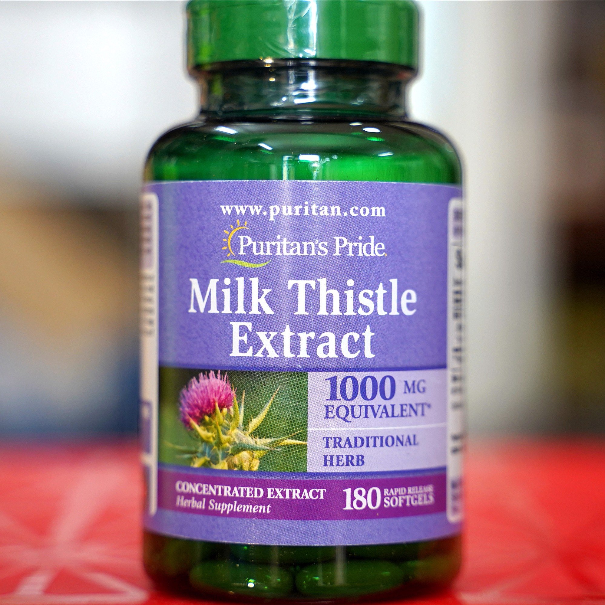 Bổ gan Puritan's Pride Milk Thistle 4:1 Extract 1000mg của Mỹ hỗ trợ giúp gan khỏe hơn, có sức đề kháng tốt hơn, bồi bổ gan, hỗ trợ giải độc gan, giảm mụn - Massel Official