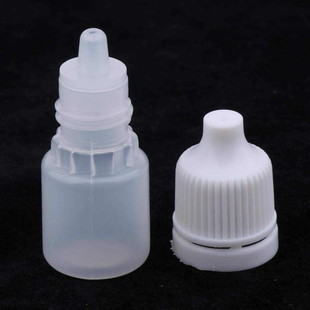 20 Miếng Mini Có Thể Bơm Lại Rót Mắt Nhỏ Giọt Trang điểm Mỹ Phẩm Chai Du Lịch 3ml