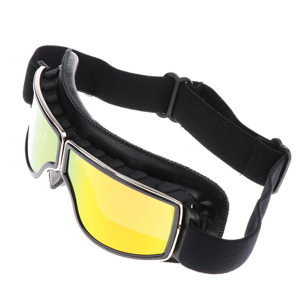 Vintage Leather Goggles  Glasses  Driving Motorcycle Cruiser #1