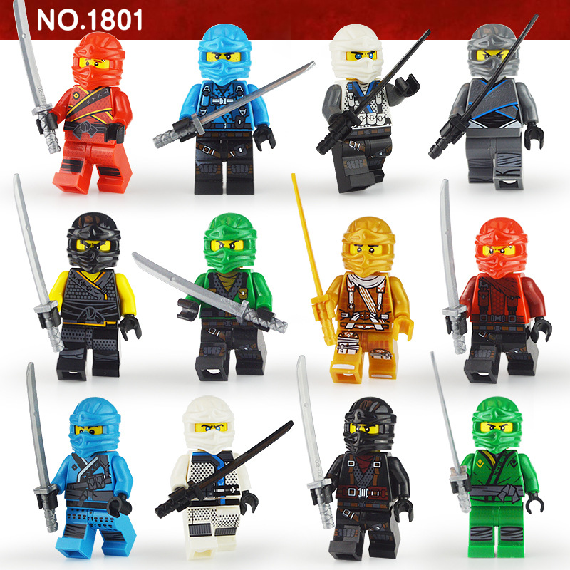 Đồ Chơi Lắp Ráp Cho Bé Combo 8 Nhân Vật Lego Ninjago - Ninja Phantom Rẻ Vô Địch - Smarthome toys