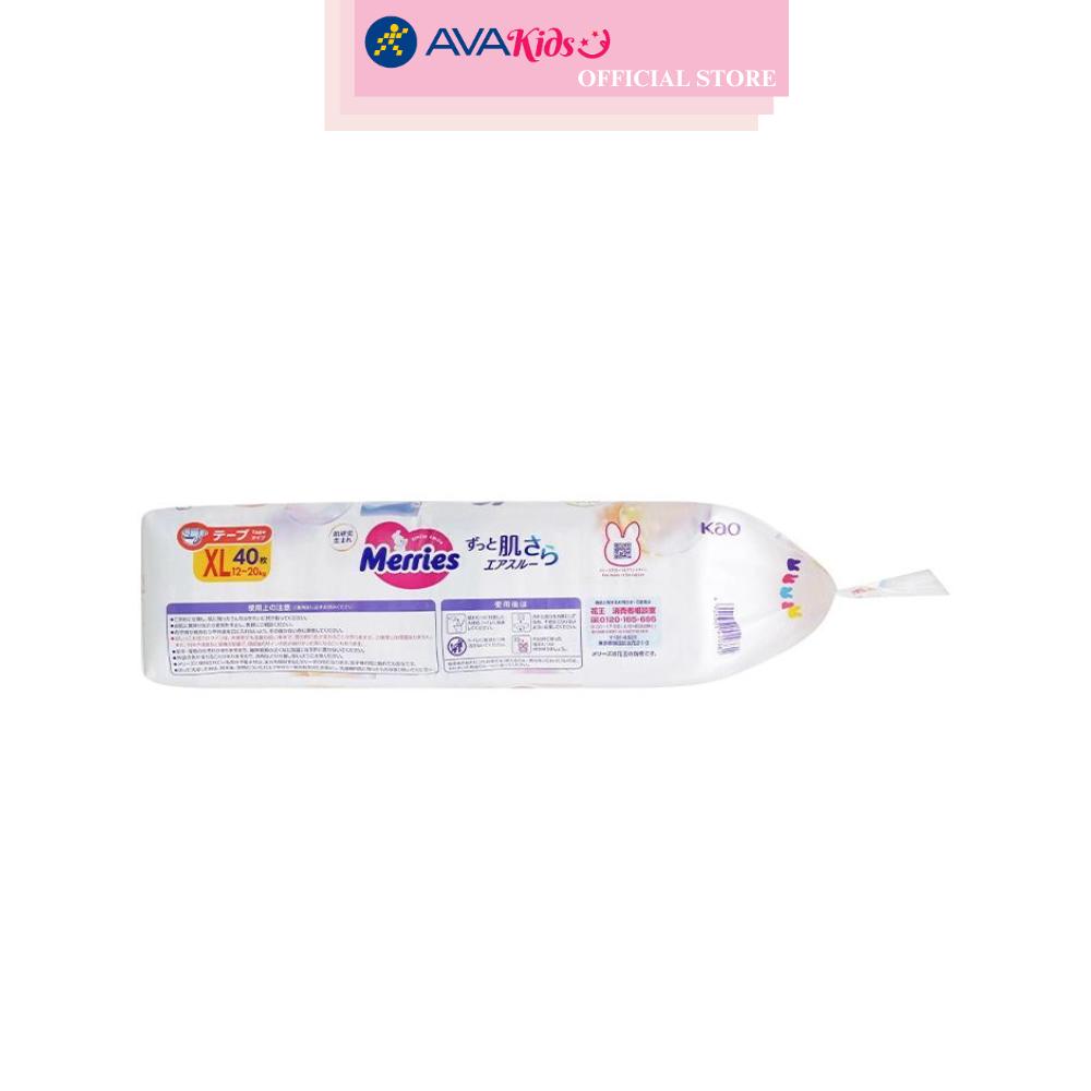 Tã dán Merries size XL 40 miếng (12 - 20 kg)