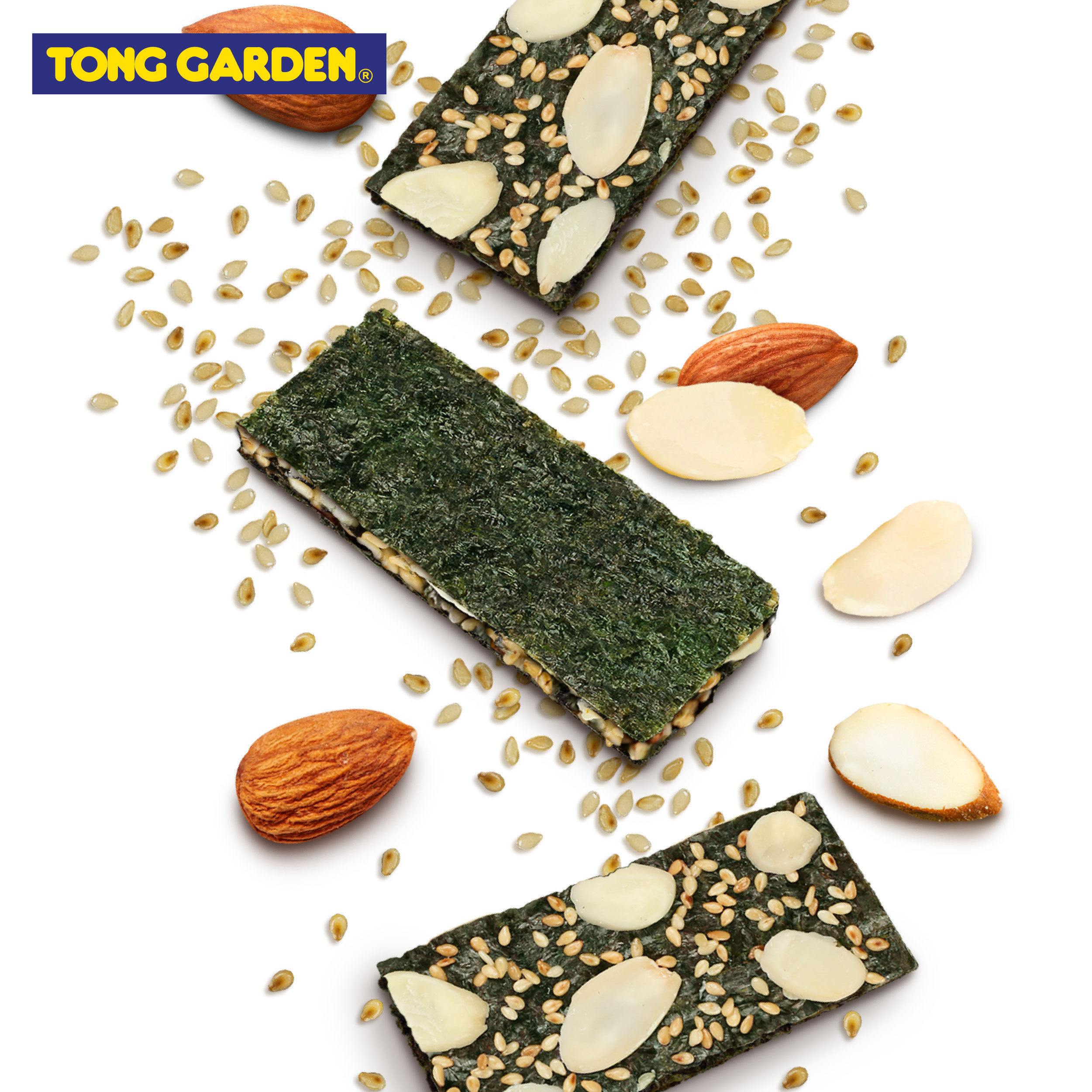 RONG BIỂN SẤY GIÒN VỚI HẠT HẠNH NHÂN VỊ TRUYỀN THỐNG TONG GARDEN 18G