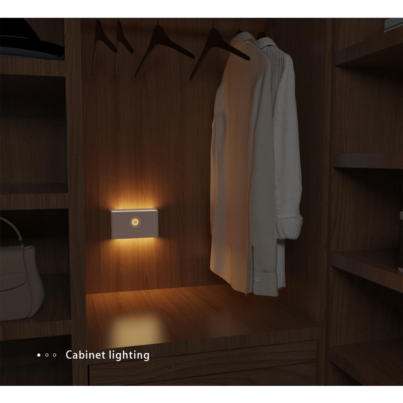 Intelligent Sensor Night Light LED Body Infrared Type-c Rechargeable Wireless Magnetic Light