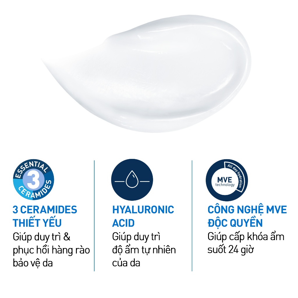 Kem dưỡng ẩm dành cho da khô Cerave Moisturizing Cream 340g