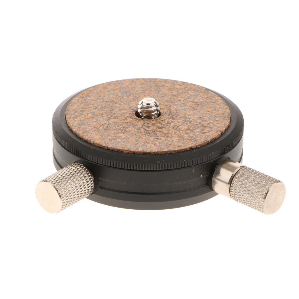 Universal Camera Quick Release Plate with 1/4" Screw Adapter Tripod Head