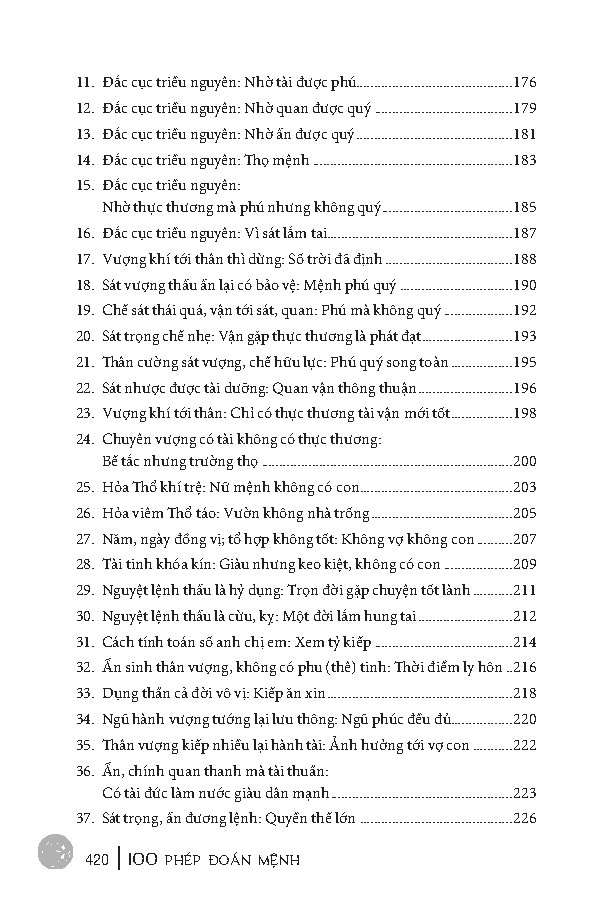 Sách - 100 Phép Đoán Mệnh