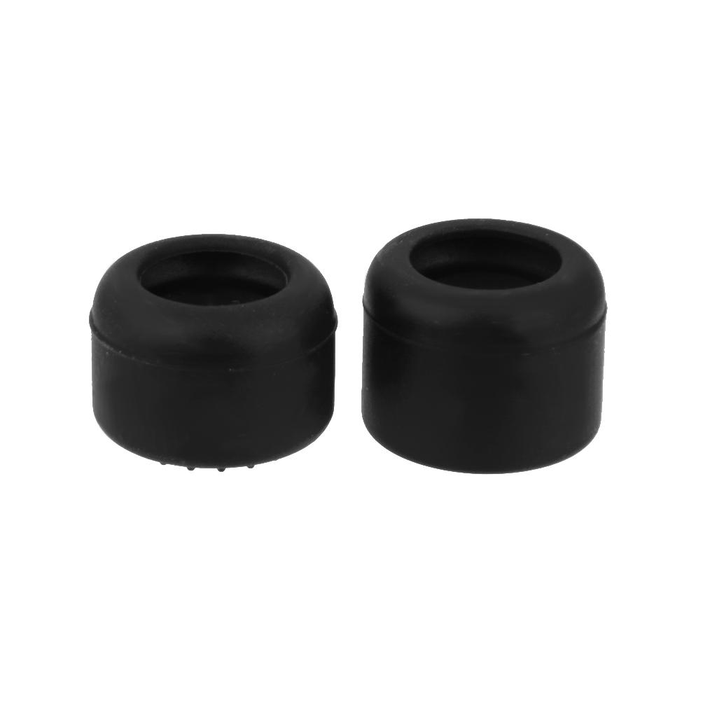 Pair Joystick Thumbstick Caps for Sony PlayStation 4 PS4 Controller - Black