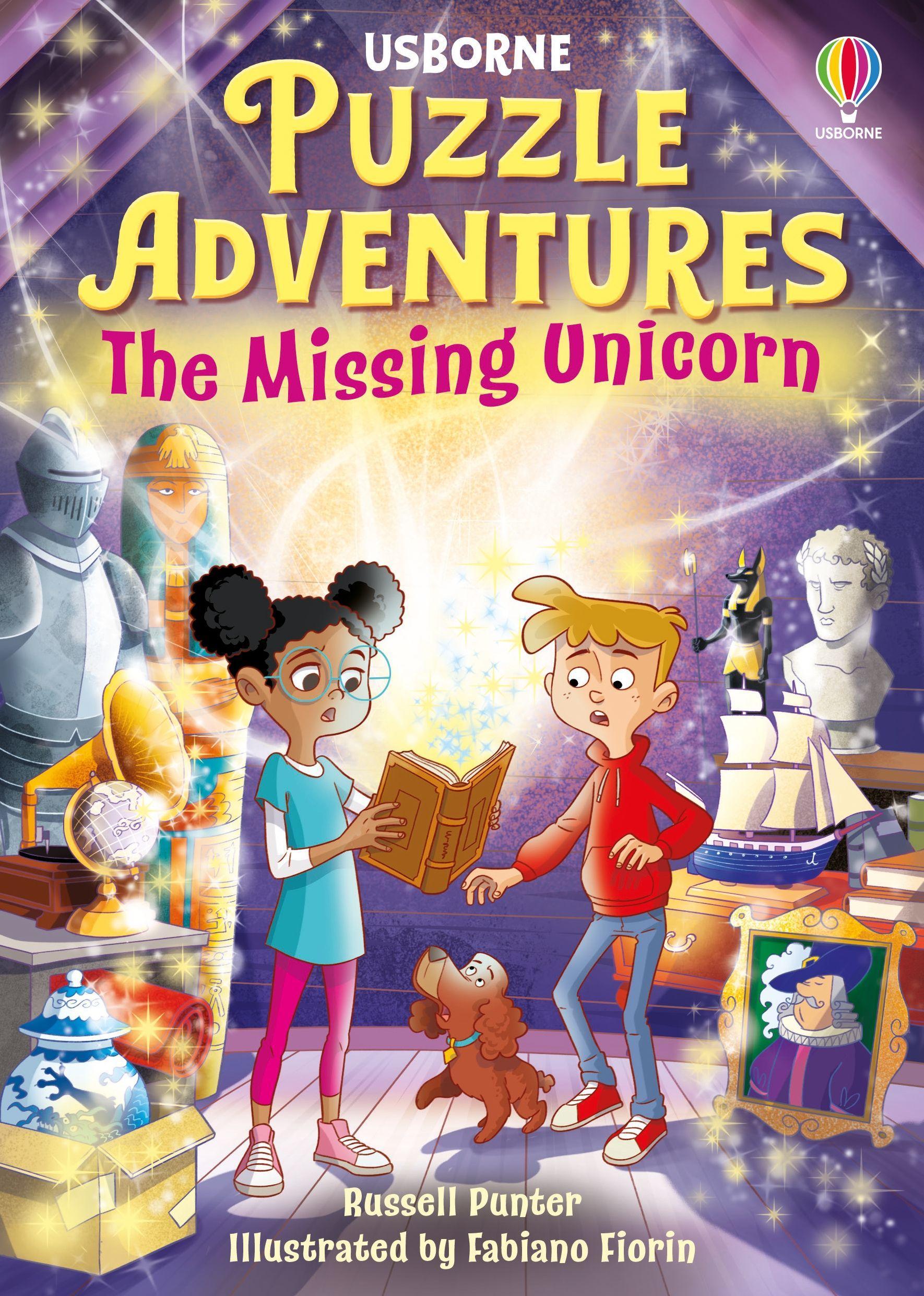 Sách ngoại văn: Puzzle Adventures - The Missing Unicorn