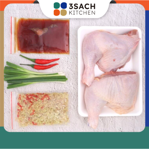Đùi Góc Tư Gà Ướp Sả Ớt