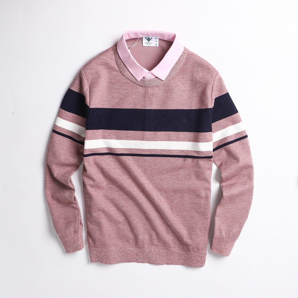 Áo len cổ sơ mi DARNELL, áo hoodie chui đầu phối cổ sơ mi trẻ trung chất len dày dặn DN1019