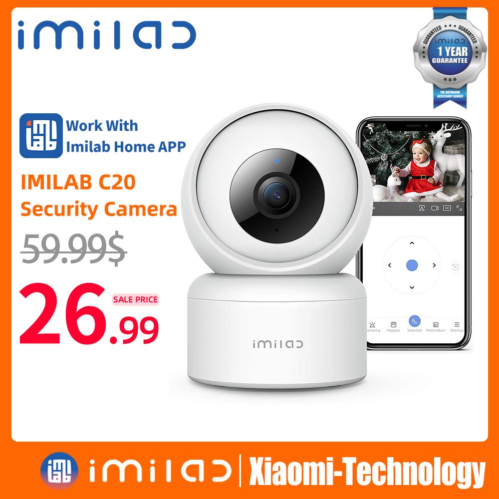 IMILAB C20 Camera An ninh Gia đình WiFi 1080P HD IP Camera quan sát trong nhà Baby Cam 360° Giám sát Video Webcam Tầm nhìn ban đêm Hoạt động với Alexa Màu sắc: 1 Camera