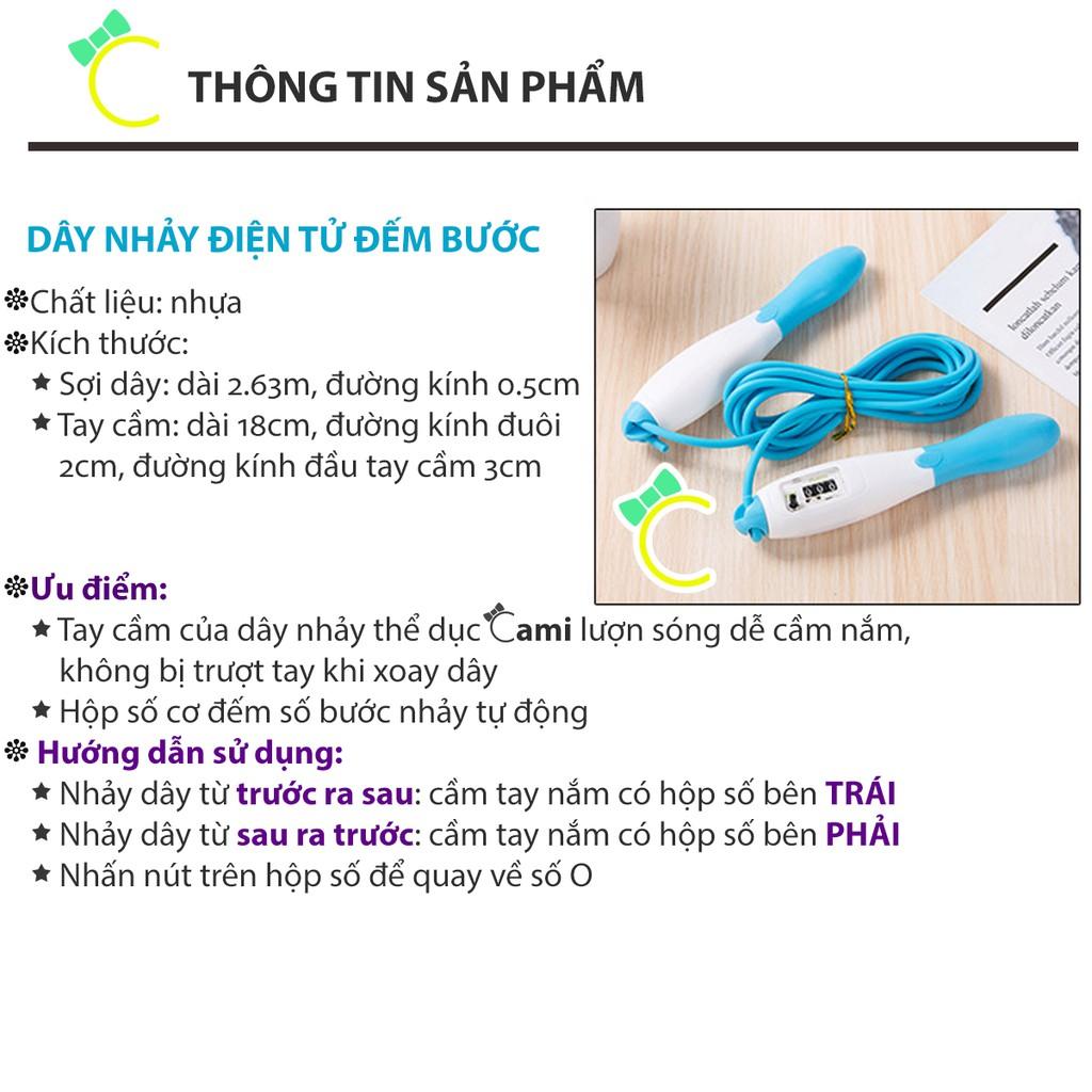 Dây nhảy thể dục điện tử đếm số lần nhảy