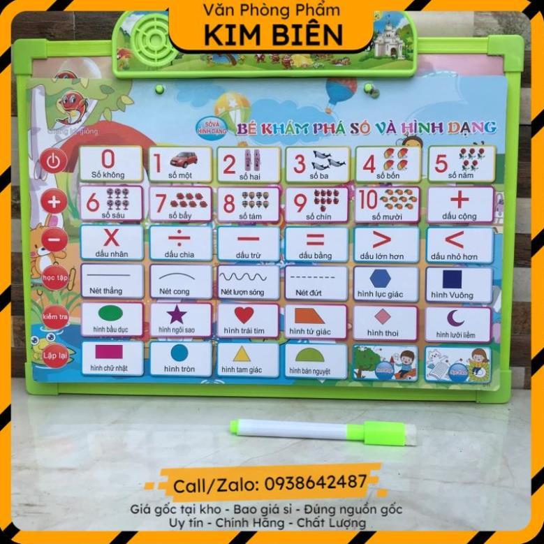 ️sỉ vpp,sẵn hàng️ Bảng chữ cái điện tử thông minh 11 chủ đề,Bảng học chữ cái đa năng cho bé - VPP Kim Biên